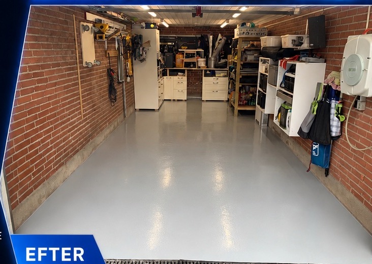 Garage efter